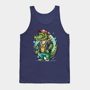 Thug Life Crocodile Tank Top